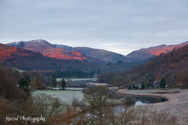 Sunrise in Ambleside - England