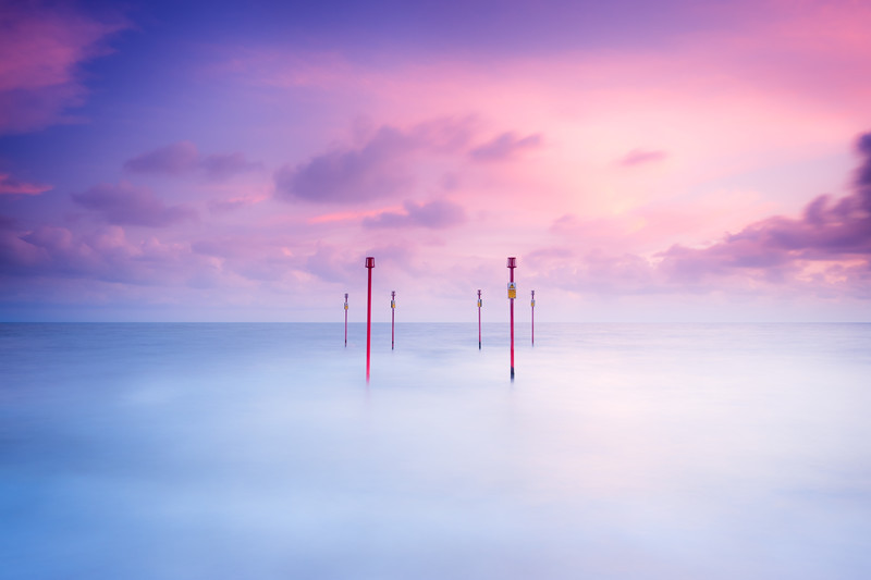 At Sunset - Seascape