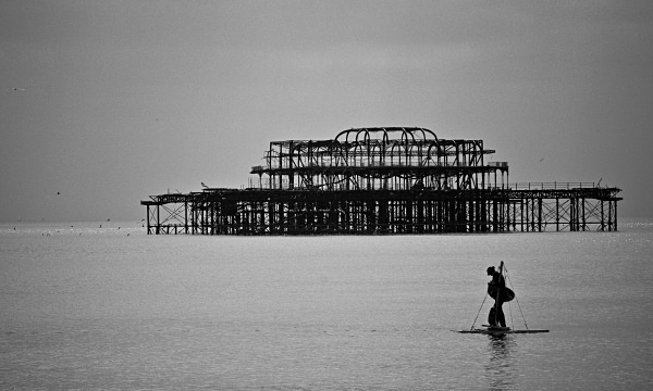 Man Adrift - Seascape