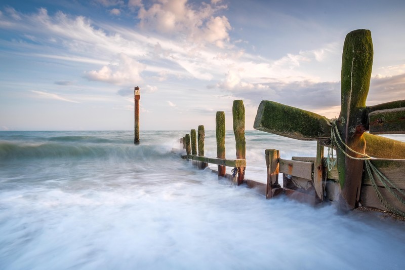 Before the Sun went down - Seascape