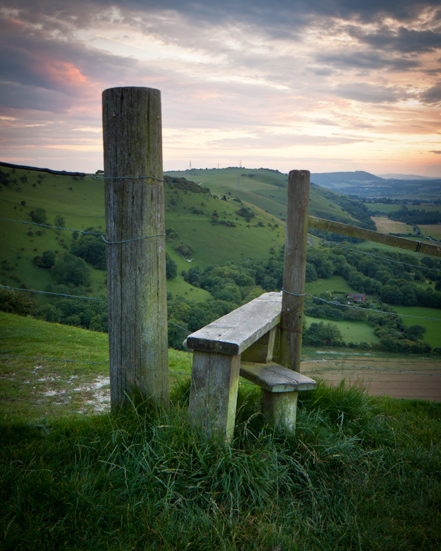 Along the Downs - Landscape