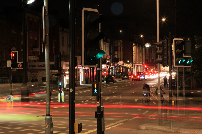 Stokes Croft at night , Bristol - Bristol Landscape Photography