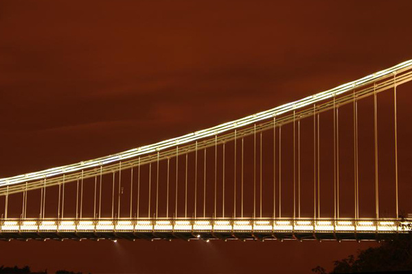 Bristol landscape_Clifton Suspension bridge at night _B055_Ian Wade - Bristol Landscape Photography