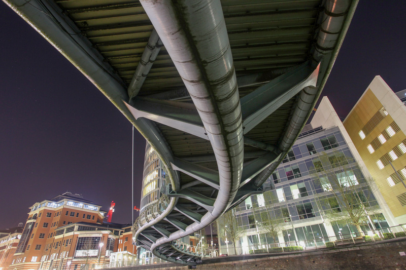 Valentine Bridge, linking Avon Street with Temple Meads - Bristol Landscape Photography