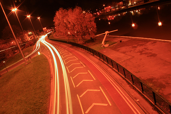 Bristol landscape_Hotwells at night, Bristol _B044_Ian Wade - Bristol Landscape Photography