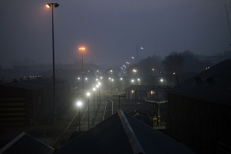 Temple Meads at night_TM_123 - Bristol Landscape Photography