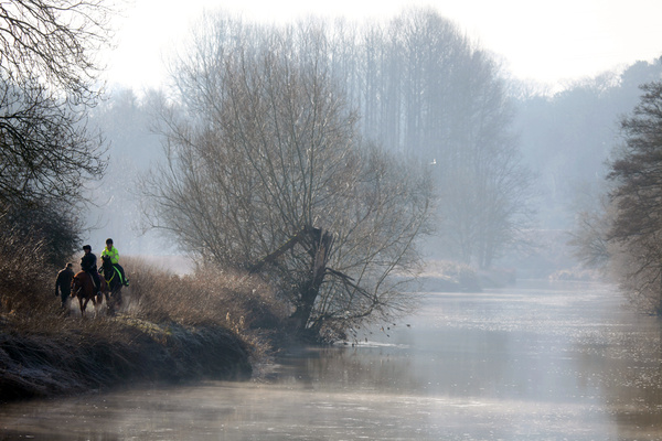 River Frome misty mornng  B0186 - Bristol Landscape Photography
