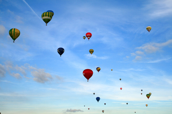 Bristol balloon fiesta balloons _B015 - Bristol Landscape Photography
