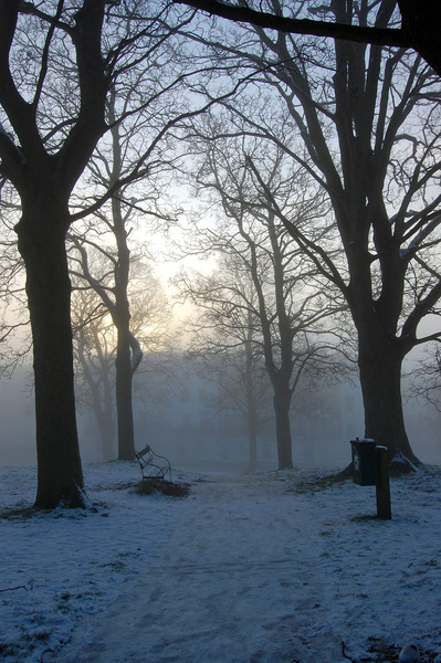 Clifton in snow_B0148 - Bristol Landscape Photography