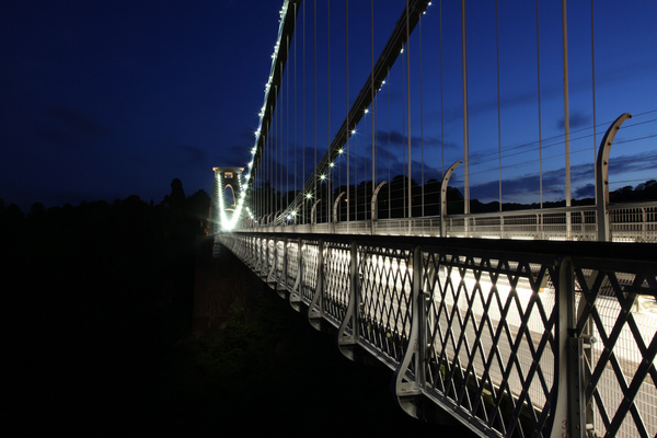 Bristol landscape_Clifton Suspension bridge at night _B091_Ian Wade - Bristol Landscape Photography