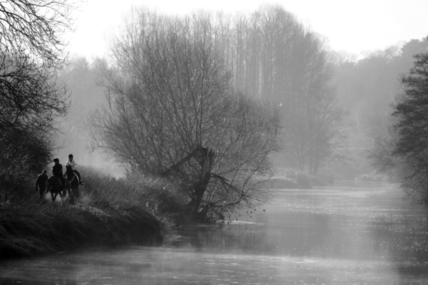 River Frome misty mornng  B0187 - Bristol Landscape Photography