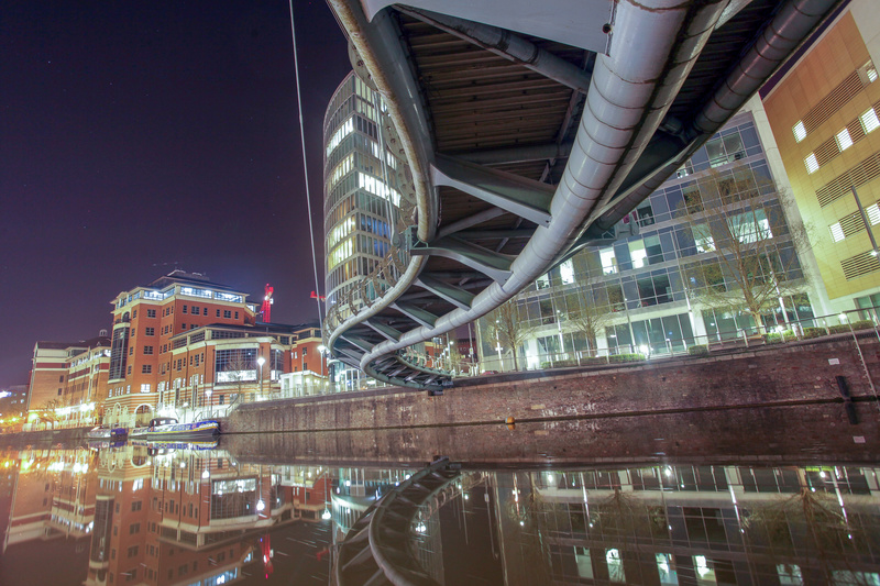 Valentine Bridge, linking Avon Street with Temple Meads - Bristol Landscape Photography