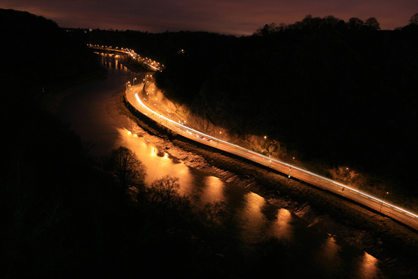 Avon Gorge at night _B0129 - Bristol Landscape Photography