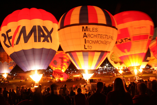 Bristol landscape_Bristol Balloon Fiesta night glow _B037_Ian Wade - Bristol Landscape Photography