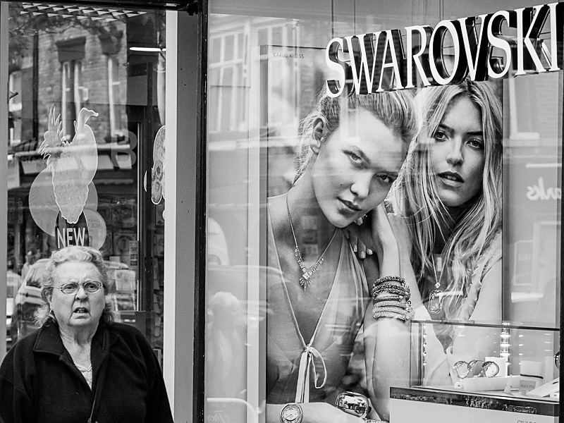 Behind Glass 01 - Street