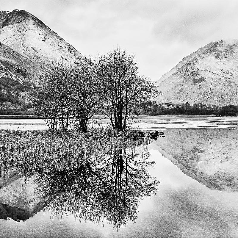 Brothers Water Reflection - Waterscapes