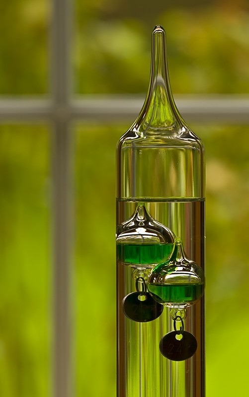 Liquid In Glass Thermometer C - Colour