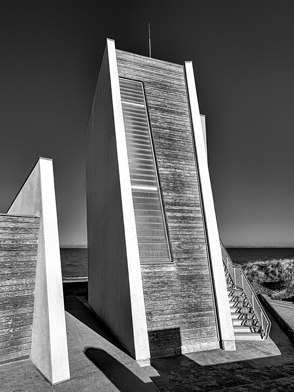 Rossall Point Watch Tower 04 - Man-Made