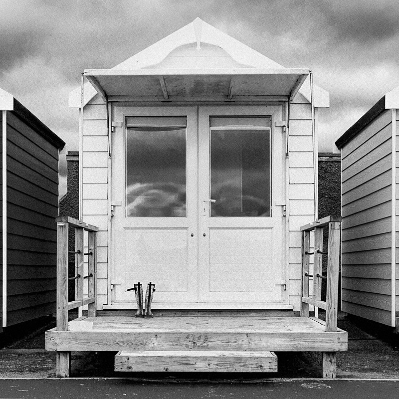 Beach Huts 01 - Street