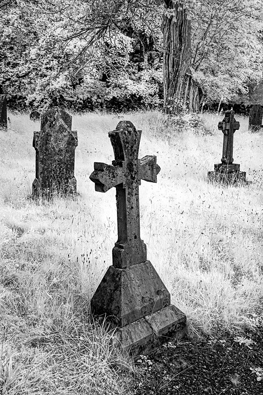 Seathwaite Cross 02 - Infra Red