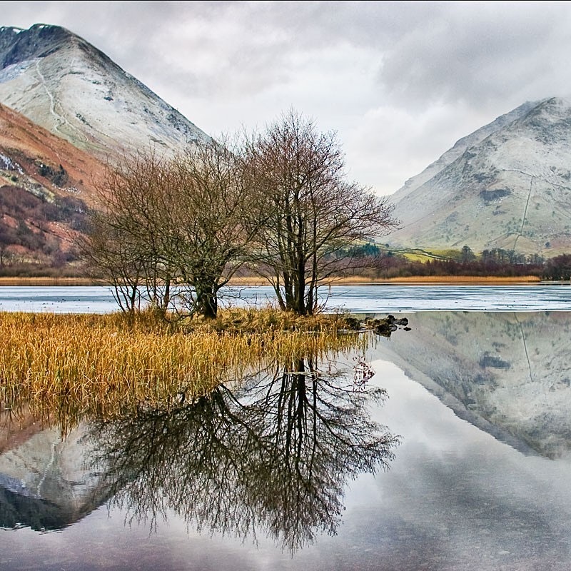 Brothers Water Reflection C - Colour