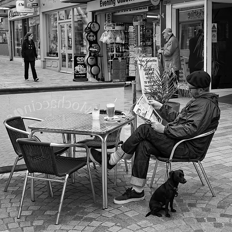 Caf Parisien  Blackpool - Street