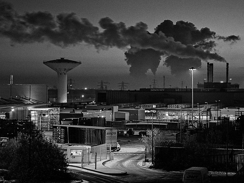 Industrial Dawn - Man-Made