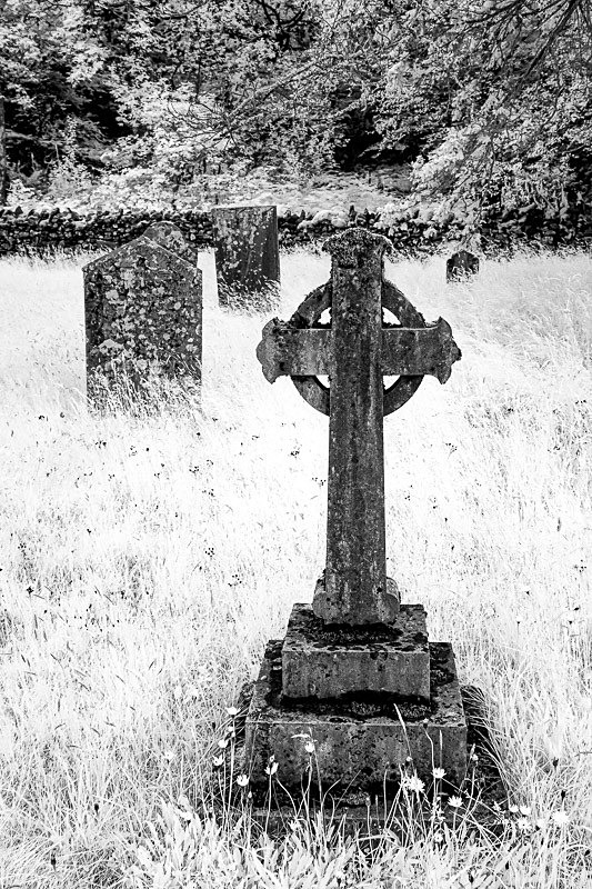 Seathwaite Cross 01 - Infra Red