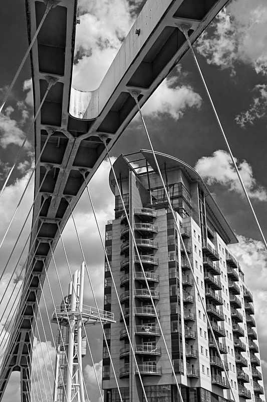 Millennium Bridge and Imperial Point 01 - Man-Made