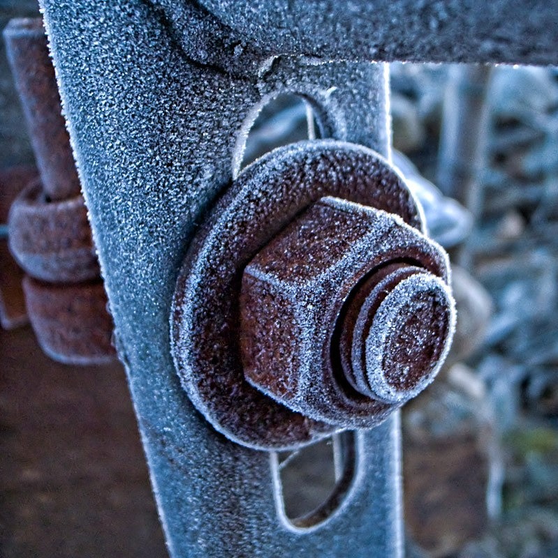 Frosty Gate Detail C - Colour