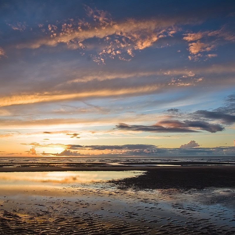 Sunset on Sand 02 C - Colour