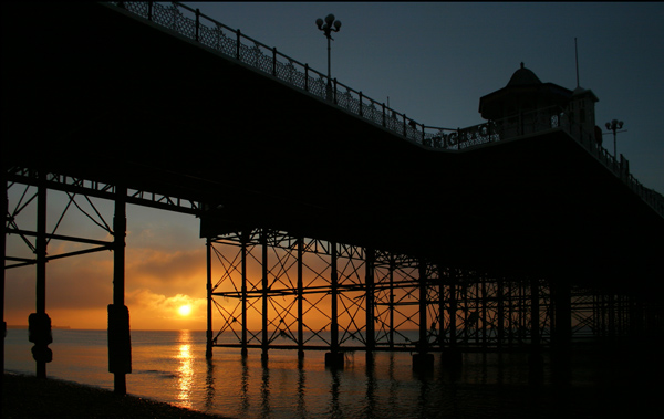 Morning Pier - The South Coast of England