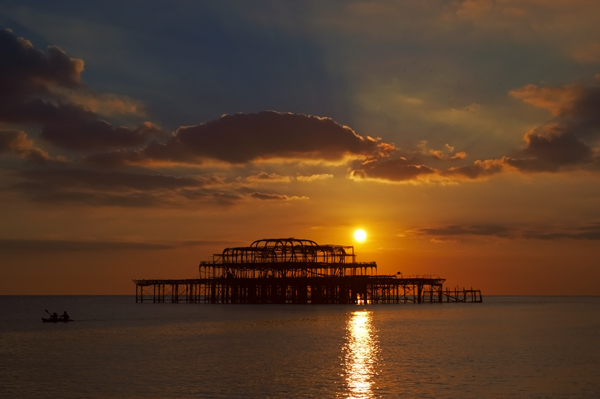 The West Pier II - The South Coast of England