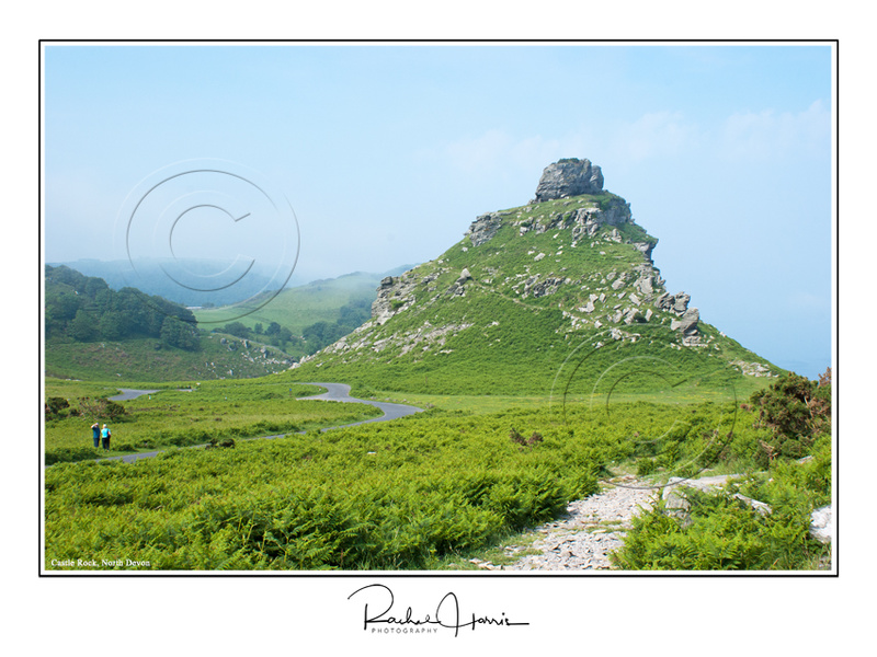 Castle Rock, Devon - Images (Landscape format)