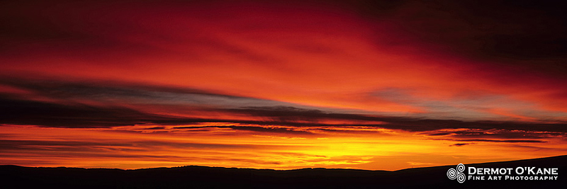 Alberta Sunrise - Panoramic Horizontal Images