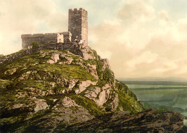 Dartmoor Brentor Church 1 - Old Photos of Dartmoor