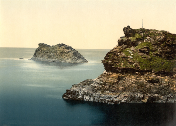 Boscastle Penally Point and Merchard Island 6 - Old Photos of Boscastle