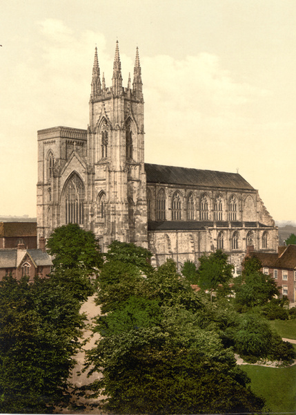 Bridlington Priory Church 6 - Old Photos of Bridlington