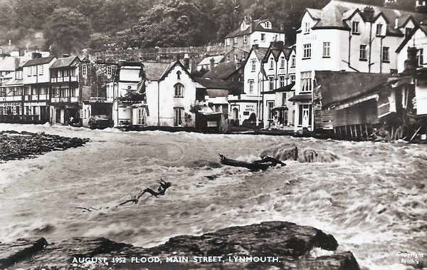 Lynmouth Flood 1952 11 - Old Photos of Lynton- Lynmouth