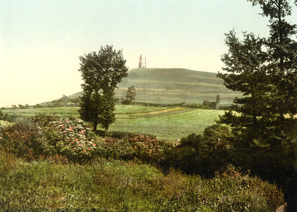 Glastonbury Tor Hill 4 - Old Photos of Glastonbury