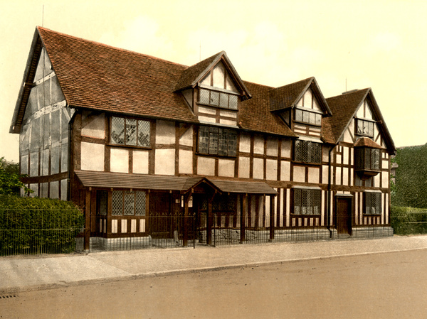 Stratford Shakespeare's birthplace 2 - Old Photos of Stratford on Avon