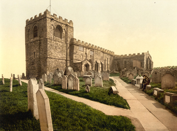 Whitby St Mary's Church 10 - Old Photos of Whitby