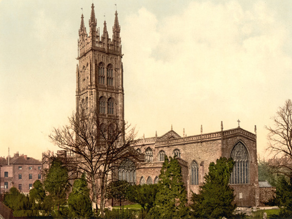 Taunton St Mary's Church 1 - Old Photos of Taunton