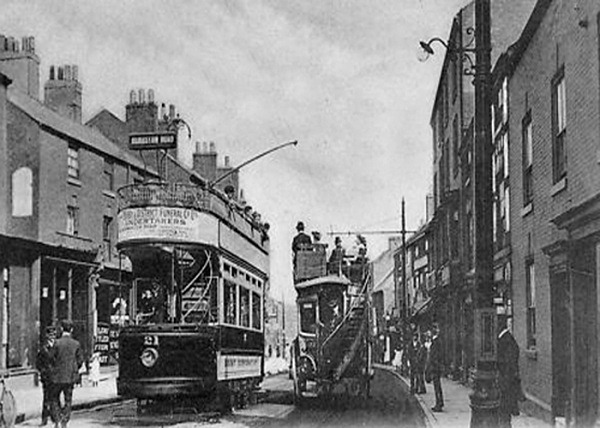 Osmaston Rd tram 86 - Old Photos of Derby