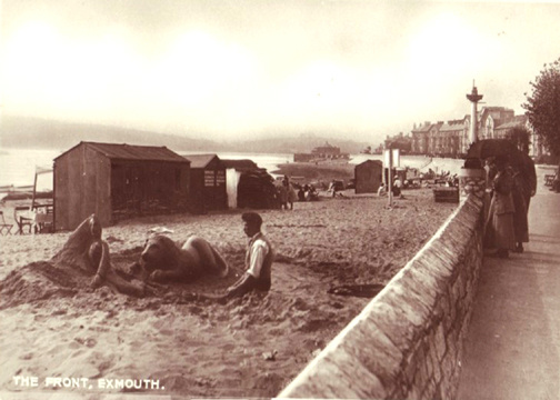Exmouth Sandcastles of Lion 5 - Old Photos of Exmouth