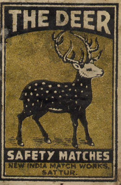 Matchbox India 11 - Old Matchbox Labels