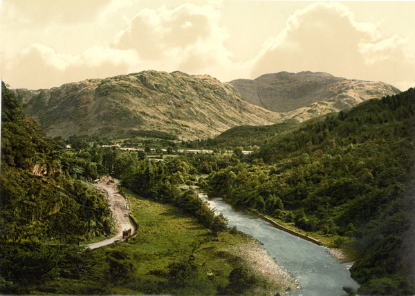 Lake District Borrowdale Valley 9 - Old Photos of Lake District