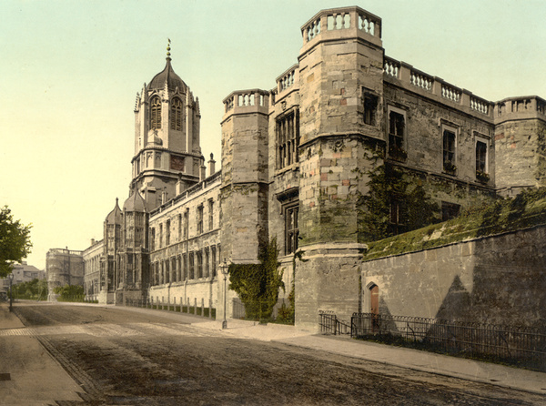 Oxford Christchurch College 1 - Old Photos of Oxford