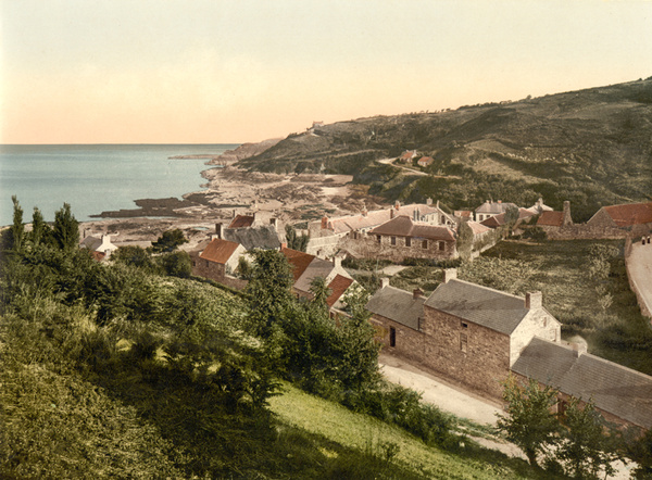 Jersey Rozel Bay 18 - Old Photos of Jersey