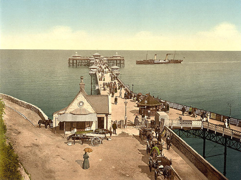 Llandudno Pier 1 - Old Photos of Llandudno